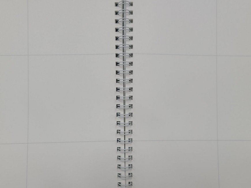 스프링 제본 디테일